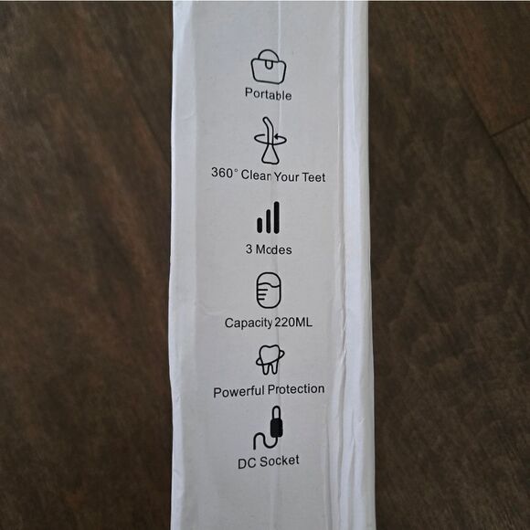 CORDLESS DENTAL WATER FLOSSER : RECHARGEABLE JET FLOSS TOOTHPICK - Picture 6 of 9